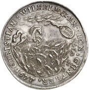 1 Thaler - Christian William I and Anthony Günther II obverse image