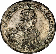 ⅔ Thaler - Christian Günther III obverse image