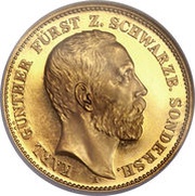 20 Mark - Charles Günther obverse image