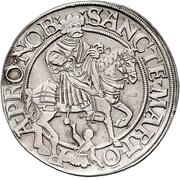 1 Thaler - Henry XXXI, Germany, 1525-1526 reverse image