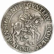 1 Thaler - Günther XL, Germany, 1543-1545 reverse image
