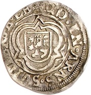 1 Groschen - Günther XLI and John Günther Spitzgroschen, Germany, 1555-1570 reverse image