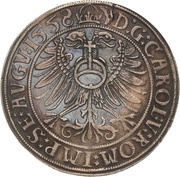 1 Thaler - Günther XLI, Germany, 1552-1558 reverse image