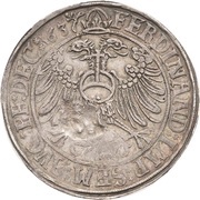 1 Thaler - Günther XLI and John Günther, Germany, 1560-1563 reverse image