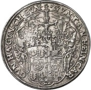1 Thaler - Albert VIII, Günther XLII, Anthony Henry, John Günther II and Christian Günther I obverse image