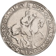 1 Thaler - Albert VIII, Günther XLII, Anthony Henry, John Günther II and Christian Günther I, Germany, 1606 reverse image