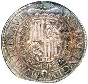 1 Thaler - John Adolphus, Germany, 1682 reverse image