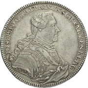 1 Thaler - Joseph Adam obverse image