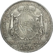1 Thaler - Joseph Adam, Germany, 1766 reverse image