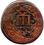 3 Pfennig reverse image