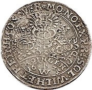 1 Thaler - William I of Greiffenstein and Reinhard of Hungen Ausbeutetaler obverse image