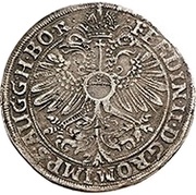 1 Thaler - William I of Greiffenstein and Reinhard of Hungen Ausbeutetaler, Germany, 1623 reverse image