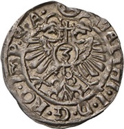 3 Kreuzers - Philip, Germany, 1613-1618 reverse image