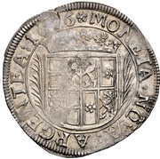 1 Gulden - Louis, Germany, 1676 reverse image