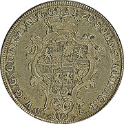 30 Kreuzers - Christian August obverse image