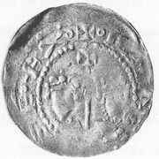 Denier - Henri Ier et roi Henri IV, Germany, 1067-1073 reverse image