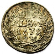 1 Albus - John Hugo of Orsbeck, Germany, 1679 reverse image