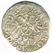 2 Kreuzers - Marquard of Hattstein, Germany, 1571-1575 reverse image