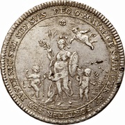1 Thaler - August Philip Ascession, Germany, 1770 reverse image