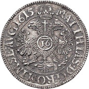 2 Schillings, Germany, 1614-1616 reverse image