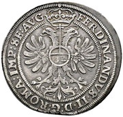 1 Thaler, Germany, 1621 reverse image