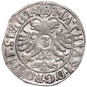 1 Groschen - Louis George, Germany, 1612-1616 reverse image