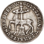 1 Groschen - Christoph Frederick and Jost Christian Ausbeute obverse image