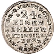 1 Groschen - Frederick Botho and Charles Louis obverse image