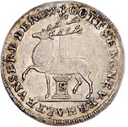 1 Groschen - Frederick Botho and Charles Louis, Germany, 1766 reverse image