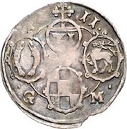 1⁄21 Thaler - John, Germany, 1611 reverse image