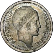 20 Francs Piedfort Essai obverse image