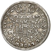 ⅙ Thaler - Frederick Botho and Charles Louis Ausbeute obverse image