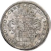 ⅙ Thaler - Frederick Botho and Charles Louis obverse image
