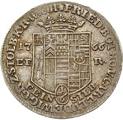 ⅙ Thaler - Frederick Botho and Charles Louis obverse image