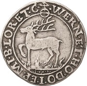 ¼ Thaler - Wolfgang George, Germany, 1623-1626 reverse image