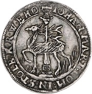¼ Thaler - John Martin I obverse image