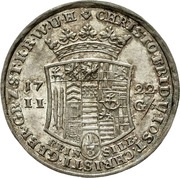 ⅓ Thaler - Christof Frederick and Jost Christian obverse image
