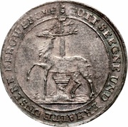 ⅓ Thaler - Christof Louis II and Frederick Botho, Germany, 1740-1758 reverse image