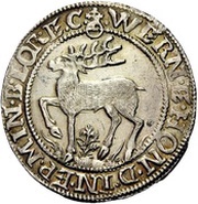 ½ Thaler - Wolfgang George, Germany, 1624-1626 reverse image