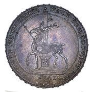 ½ Thaler - Frederick Botho and Charles Louis, Germany, 1763 reverse image