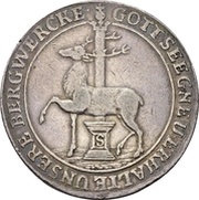 24 Mariengroschen - Christof Frederick and Jost Christian Ausbeutegulden, Germany, 1707-1738 reverse image
