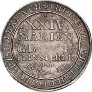 24 Mariengroschens - Christopher Louis II and Frederick Botho obverse image
