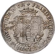 ⅔ Thaler - Frederick Botho and Charles Louis obverse image