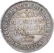 24 Mariengroschen - Frederick Botho and Charles Louis obverse image
