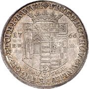 ⅔ Thaler - Christof Louis II and Frederick Botho obverse image