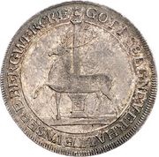 ⅔ Thaler - Christof Louis II and Frederick Botho, Germany, 1766 reverse image
