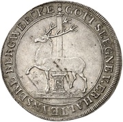 ⅔ Thaler - Charles Louis and Henry Christian Frederick, Germany, 1768-1793 reverse image