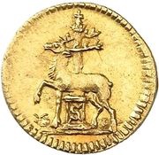 ¼ Ducat - Christoph Louis II, Germany, 1738-1761 reverse image