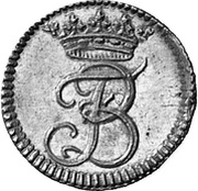 ¼ Ducat - Christof Louis II and Frederick Botho obverse image
