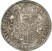 1 Thaler - John, Germany, 1609 reverse image